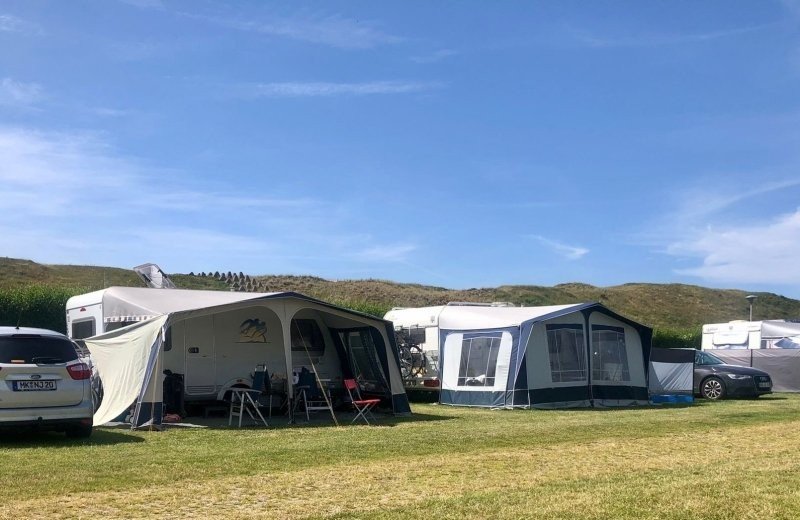 Camping im Spätsommer