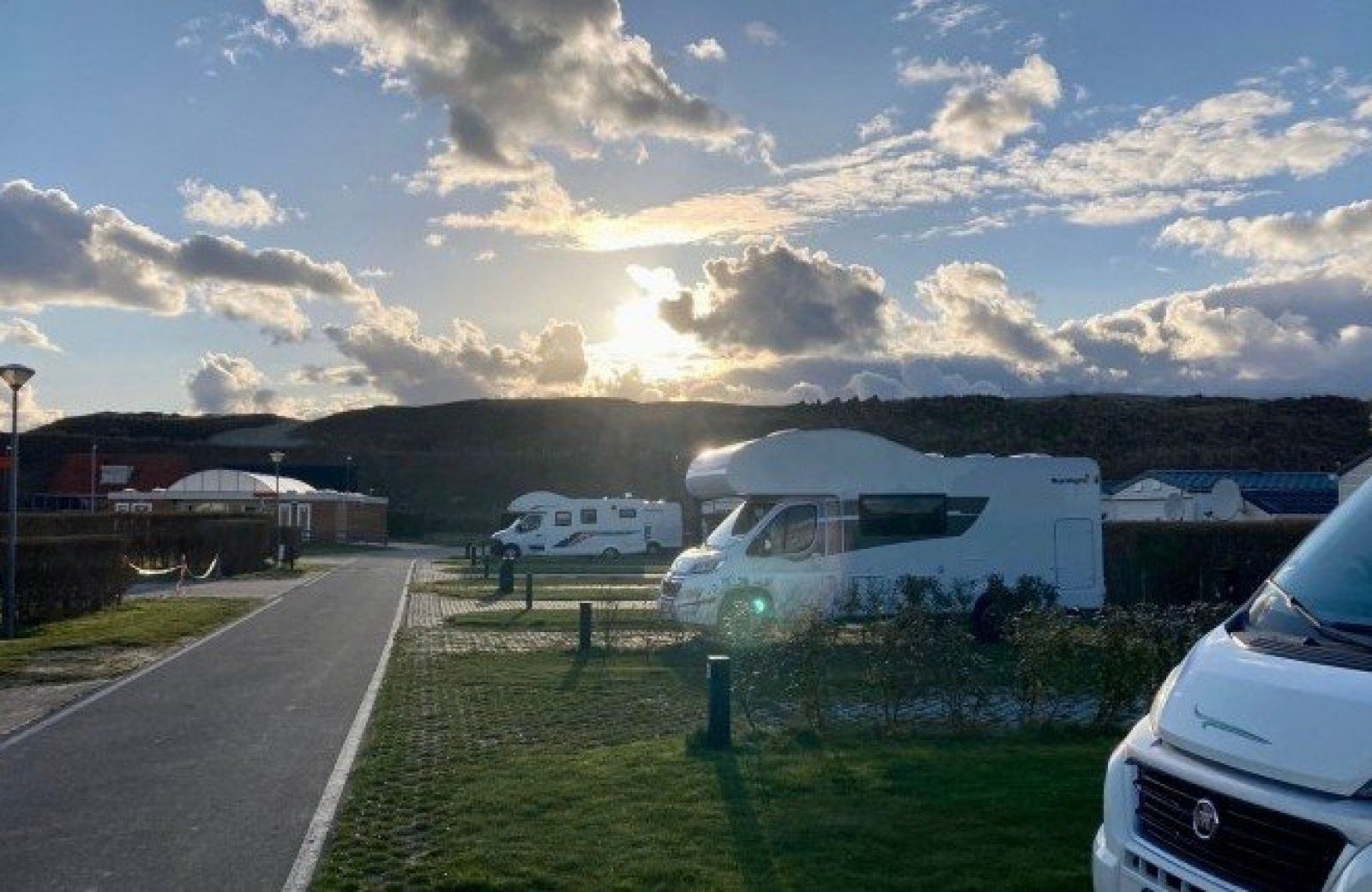 Wohnmobilstellplatz in Holland direkt am Meer
